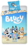 Brandmac Bluey Beach Day Gyerek, Ovis Ágyneműhuzat 100×135cm, 40×60 cm