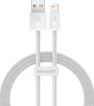 Baseus Dynamic Series Cablu de date cu încărcare rapidă USB-A - Lightning 2, 4A 1m Alb