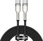Baseus Cafule Metal Series Cablu de date USB-C - USB-C 100W 2m Negru