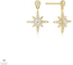 Ania Haie aranyozott hullócsillag fülbevaló - E071-02G