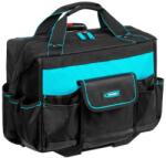 GROSS 18 rekeszes professional szerszámos táska erősített, kerekekkel (902779) - pepita