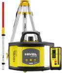 Nivel System Nivela laser rotativa Nivel System NL500 R Digital cu fascicul rosu cu trepied SJJ1 si stadie (NivelSystem-NL500-SJ11LS24) - utilajedesantier