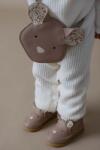 Donsje Бебешки кожени обувки Donsje Dubu Exclusive Shoes Mouse (1500509)