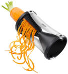 GEFU Spirelli szeletelő Kézi Fekete, Ezüst Műanyag, Rozsdamentes acél (G-13460)