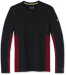 Smartwool Merino Sport 150 Long Sleeve Crew Red/Black Férfipóló XL