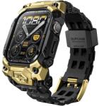 Supcase Unicorn Beetle Ore tok Apple Watch 10/11 (46 mm) okosórához - fekete és arany