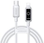 JOYROOM S-A55 StarFlight 30W USB-C - Lightning kábel 1.2m - fehér