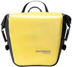 ROCKBROS AS-003-1Y vízálló kerékpártáska vállpánttal, elöl/hátul rögzítésű, 10-14l - sárga