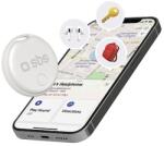 SBS Track My Circle Locator kompatibilis az Apple Find My-vel - fehér