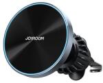 JOYROOM mágneses autós tartó vezeték nélküli töltő 15W szellőzőnyíláshoz, fekete (JR-ZS240 Pro)