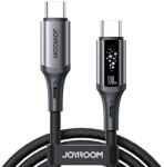 JOYROOM S-A60 StarTalk 100W USB-C - USB-C kábel 1.2m - Fekete