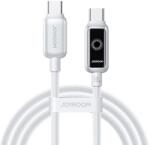 JOYROOM S-A55 StarFlight 100W USB-C - USB-C kábel 1.2m - Fehér