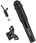 ROCKBROS 810PCS-HP Mini Kézi Kerékpárpumpa Presta és Schrader tömlővel - Fekete