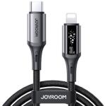 JOYROOM S-A60 StarTalk 30W USB-C - Lightning kábel 1.2m - fekete