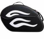 RSA Genți de motocicletă din piele RSA S263A negru-alb (SKWS263AWHITE)
