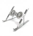 xBase Összecsukható Laptop Hűtőállvány (Dupla Ventilátorral és Tokkal) (27758)