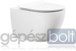  ARTIST SANITER Fali WC, rimless, perem nélküli, íves, rövidített 490x360x330 mm (AT0259HWC)