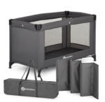  P&M Koot Lite 1 szintes utazóágy - Dark Grey