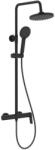 Roca Vega Zuhanyrendszer esőztető fejzuhannyal matt fekete A5A976ENB0 (A5A976ENB0)