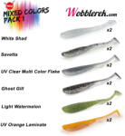 Molix RA Shad 2.0" / #MP1 - Mixed Pack gumihal (W-8059519261589)