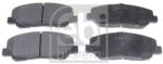 Febi Bilstein Sada brzdových platničiek kotúčovej brzdy FEBI BILSTEIN 170888 (170888)