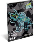 Lizzy Card Dino Cool 22971999 FSC A5 40 lapos tűzött lecke füzet (19112) - tintasziget