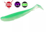 Molix RA Shad 3.0" FAT / #625 - UV Tournament Mint Green Glow gumihal (W-8059692346707)
