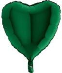 Grabo Zöld szív alakú fóliaballon, 46 cm - Grabo (18011DGR-P)
