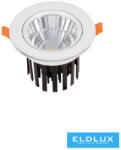 ELDLUX LED süllyesztett lámpa 12w 1080lm CCT RA80 24° IP20 Alumínium D108x73mm Kivágás: D90mm (P-90-3C)
