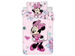 Jerry Fabrics Ágynemű garnitúra Bed set Minnie Flowers 02 Baby 100x135, 40x60cm