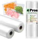 4Pros Molett Fólia Vákuumhegesztőgéphez Hüvely Tekercs 15cm 6m 15 x 600 cm (5905265521633)