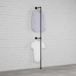 WALTECO LARS III - Rusticline ruhaszárító állvány, falra szerelhető, 300x2100mm (WT-3203)