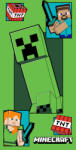 Jerry Fabrics Minecraft Creeper Coming fürdőlepedő, strandtörölköző 70x140cm (JFK041598)