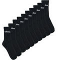 adidas Zoknik LINEAR CUSHIONED CREW SOCK 10 PAIR PACK Fekete M