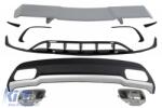 KITT Diffúzor Mercedes W176 15-18 modellekhez, kipufogóvég, splitterek, spoiler (CORDMBW176AMGBFBSPTS)