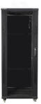 Lanberg 19" szabadon álló rack szekrény 32U/600X600 lapraszerelt, fekete