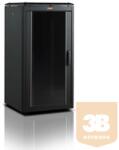 Lande LN-FS16U6060-BL-111 DYNAmic 16U 600x600 álló rack szekrény 19" RAL9005 fekete
