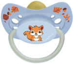 Baby Bruin Játszócumi Mókus, kék, világító karika latex cseresznye (méret: 2) 6 -36 hó - babybear