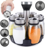 Verk Group Forgatható fűszerszervező 6 üveg tartóval (07303)