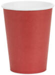  Piros papír pohár 250 ml, 6 darabos csomag (KPP90-007C-EU1)