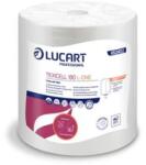 LUCART Törlőkendő, tekercses, belső adagolású, 1 rétegű, 180 lap, LUCART Texicell 180 L-One , fehér (852402J)