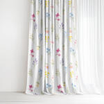 Goldea draperie decorativă luca - grădina de flori 220x150 cm