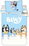 Jerry Fabrics Kék pamut gyerek ágyneműhuzat babaágyhoz 100x135 cm Bluey - Jerry Fabrics