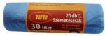 TUTI Szemeteszsák, 30 l, 20 db, 50x60 cm, 9 , TUTI, kék (PDP_019) - papir25