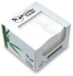 The Cheeky Panda Koktélszalvéta, bambusz, 1/4 hajtogatott, 2 rétegű, 25x25 cm, 100 db, CHEEKY PANDA, fehér (PFCNAPKX30) - papir25