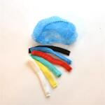  Egészségügyi hajháló, harmonika forma, fehér (1103F)