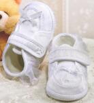  Atlász keresztelőcipő kislányoknak, 10 cm-es méret