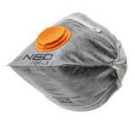 NEO TOOLS Masca de protectie cu valva FFP1 impotriva prafului cu carbune activ, set/3 buc. Neo Tools 97-311 (97-311)