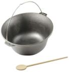 Perfect Home Ceaun, tuci, fonta, 10.8 L, cu lingura de lemn, Perfect Home (140935) Ceaun
