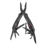 Ganzo G301B cleste multifunctional 21 in 1, toc textil - Negru Cleste